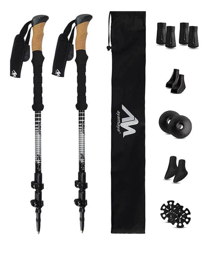 "Peak Pursuit" Carbon Fiber Trekking Poles