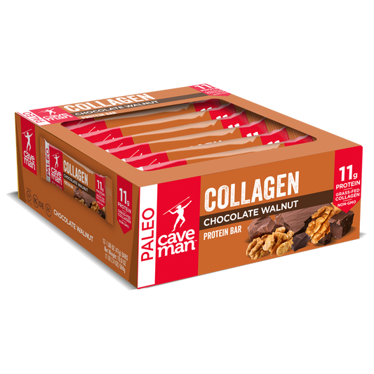 Chocolate Walnut Collagen Bars
