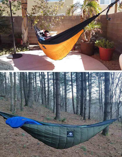 Hammock Underquilt for Double Hammock | Full Length Big Size Under Quilts | Winter Cold Weather