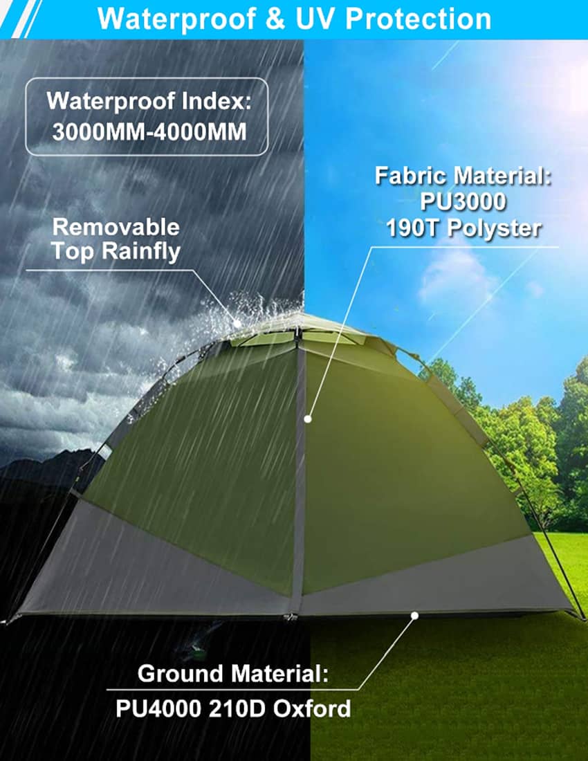 Gorgonio 3-4P Automatic Double Layer Tent