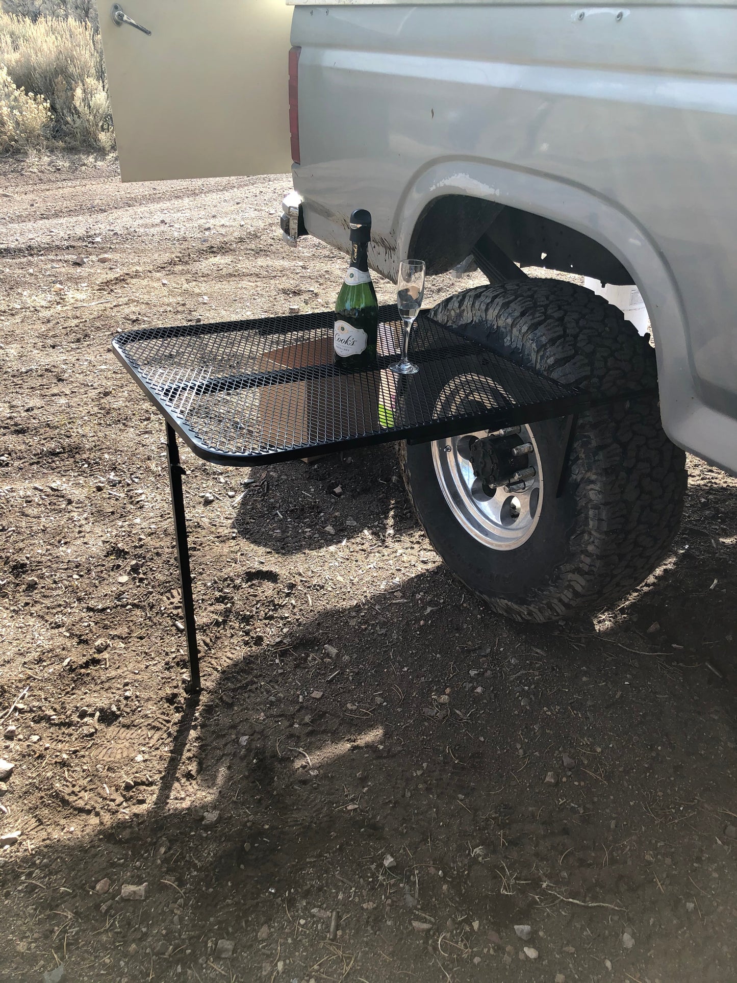 Large Steel Camping Table