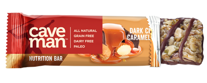 Dark Chocolate Caramel Cashew Nutrition Bars