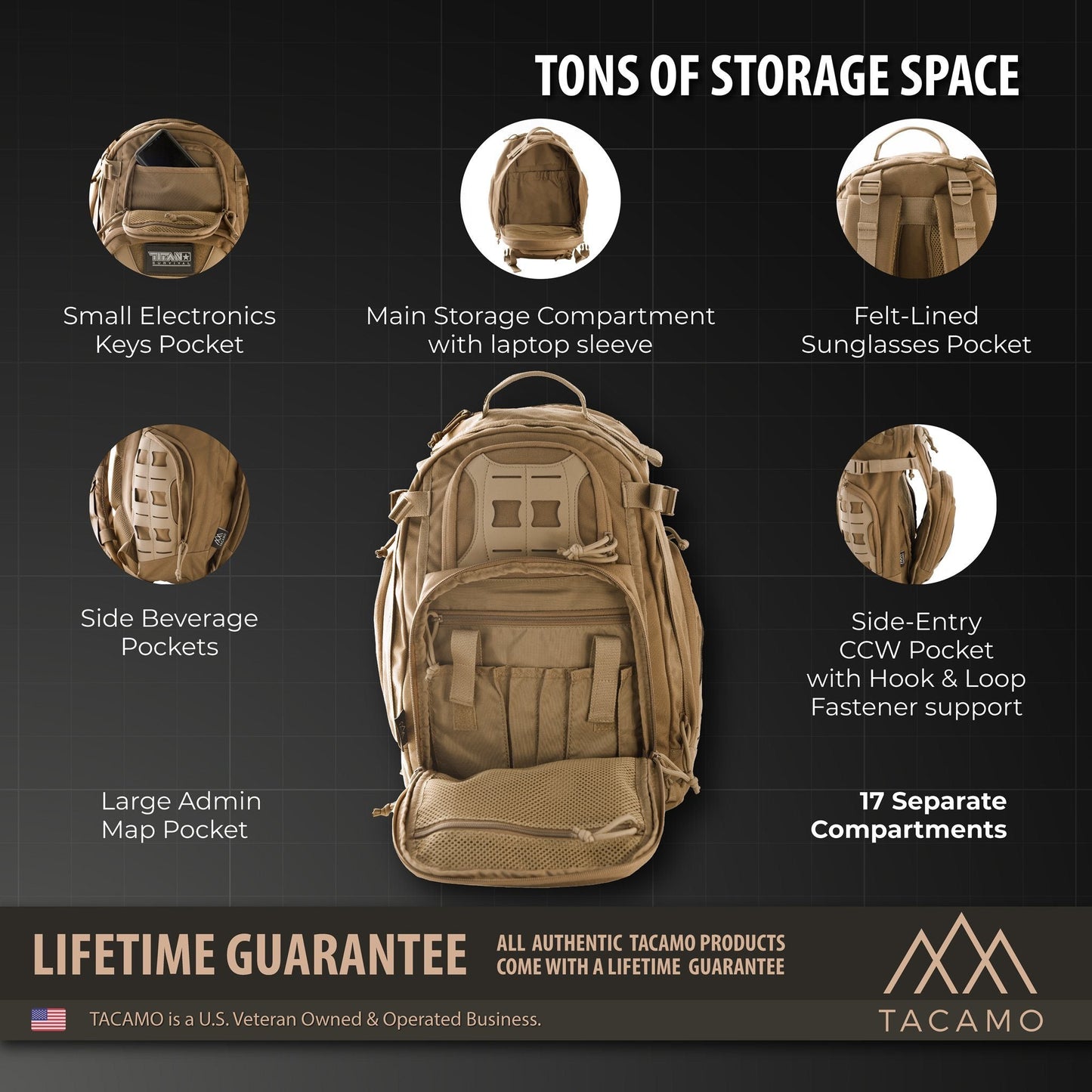 GH35 35L 24-Hour Tactical Backpack