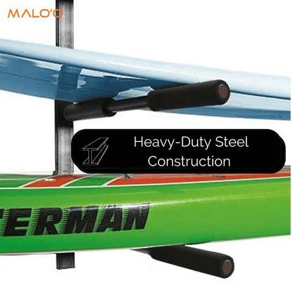 Malo'o Heavy Duty Surfboard SUP Wall Rack