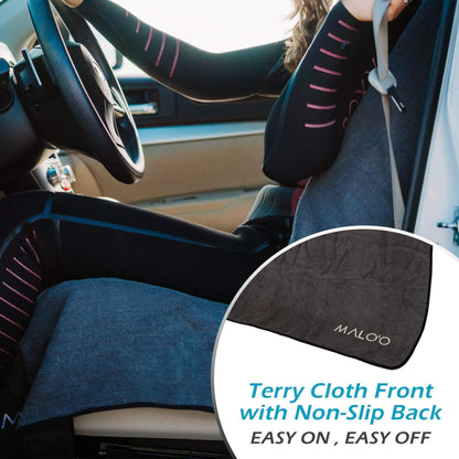 Malo'o SeatGuard Terry Cloth Car Seat Cover (pair)